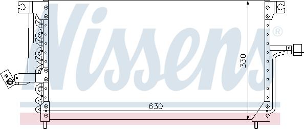 Nissens 94183 - Конденсатор кондиционера autodnr.net