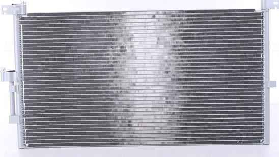 NISSENS 94718 - Конденсатор, кондиціонер autocars.com.ua