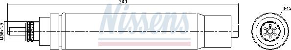 Nissens 95333 - Осушитель, кондиционер autodnr.net