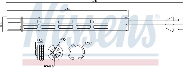 Nissens 95358 - 0 autocars.com.ua