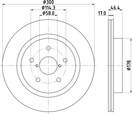 Nisshinbo ND7013K - Тормозной диск avtokuzovplus.com.ua