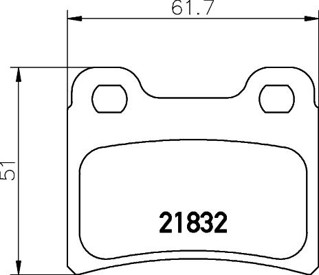 Nisshinbo NP6071 - Гальмівні колодки, дискові гальма autocars.com.ua