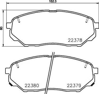 Koreastar KBPK-133 - Гальмівні колодки, дискові гальма autocars.com.ua