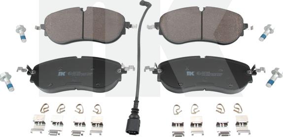 NK 2247168 - Гальмівні колодки, дискові гальма autocars.com.ua