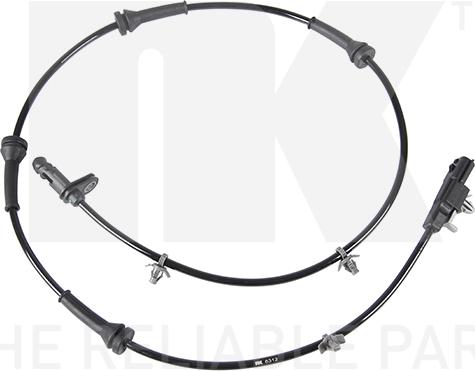 NK 292254 - Датчик ABS, частота обертання колеса autocars.com.ua