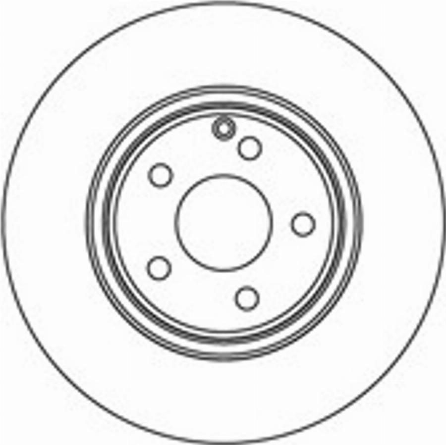 NK 343360 - Тормозной диск avtokuzovplus.com.ua