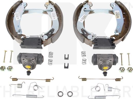 NK 441949101 - Комплект тормозных колодок, барабанные autodnr.net