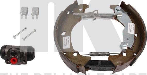 NK 442362501 - Комплект тормозных колодок, барабанные autodnr.net