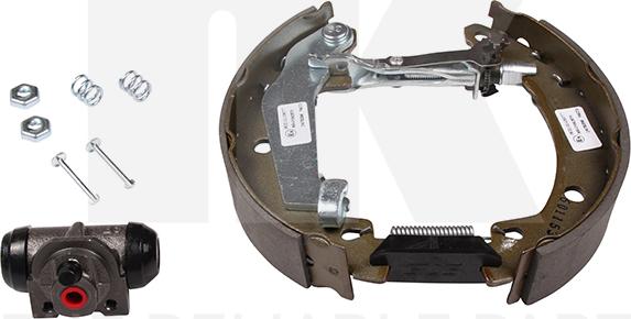 NK 443958101 - Комплект тормозных колодок, барабанные autodnr.net