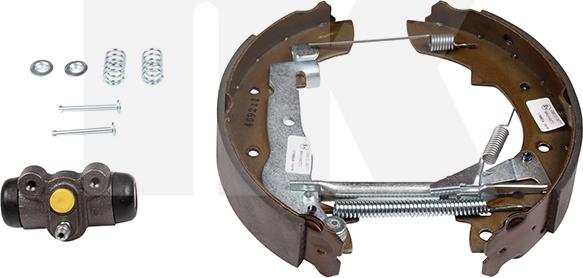 NK 444836603 - Комплект тормозных колодок, барабанные autodnr.net
