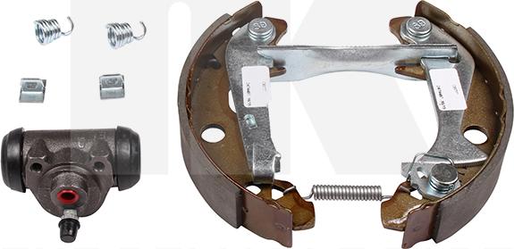 NK 449926901 - Комплект тормозных колодок, барабанные autodnr.net