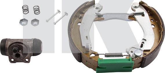 NK 449940706 - Комплект тормозных колодок, барабанные avtokuzovplus.com.ua