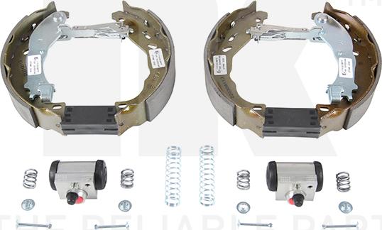 NK 449957706 - Комплект тормозных колодок, барабанные autodnr.net