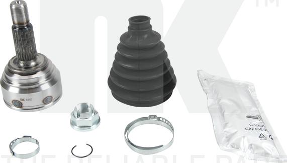 NK 512551 - Шарнірний комплект, ШРУС, приводний вал autocars.com.ua