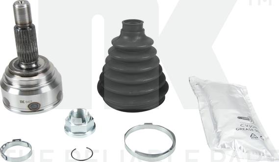 NK 512564 - Шарнірний комплект, ШРУС, приводний вал autocars.com.ua