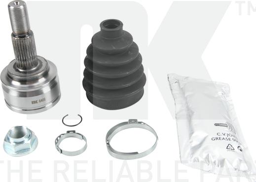 NK 513237 - Шарнірний комплект, ШРУС, приводний вал autocars.com.ua