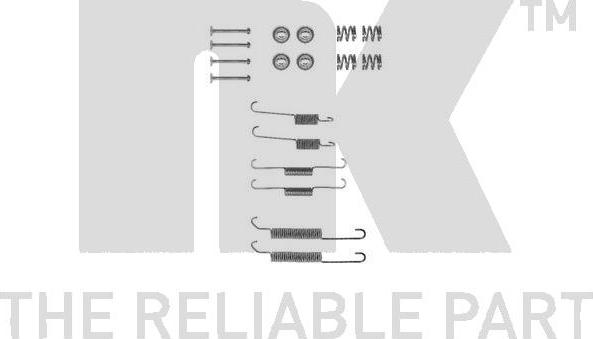 NK 7919591 - Комплектующие, барабанный тормозной механизм avtokuzovplus.com.ua