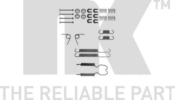 NK 7930683 - Комплектуючі, барабанний гальмівний механізм autocars.com.ua