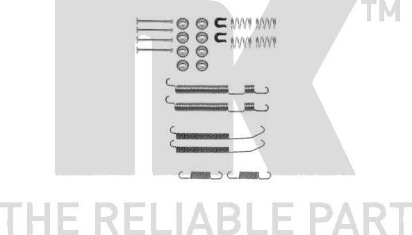 NK 7930759 - Комплектующие, барабанный тормозной механизм avtokuzovplus.com.ua