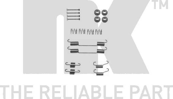 NK 7940828 - Комплектуючі, барабанний гальмівний механізм autocars.com.ua
