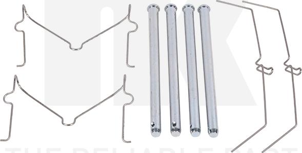 NK 7999129 - Комплектуючі, колодки дискового гальма autocars.com.ua