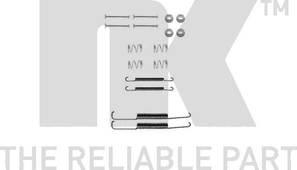 NK 7999510 - Комплектуючі, барабанний гальмівний механізм autocars.com.ua