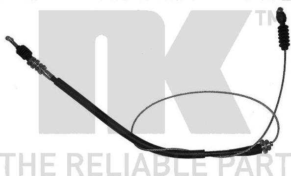 NK 903 227 - Трос, гальмівна система autocars.com.ua