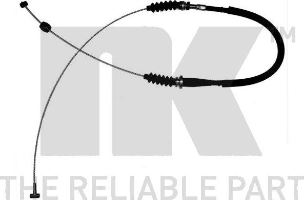 NK 903 228 - Трос, гальмівна система autocars.com.ua