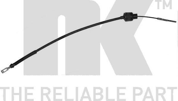 NK 921926 - Трос, управління зчепленням autocars.com.ua