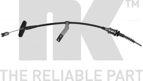 NK 923204 - Трос, управління зчепленням autocars.com.ua