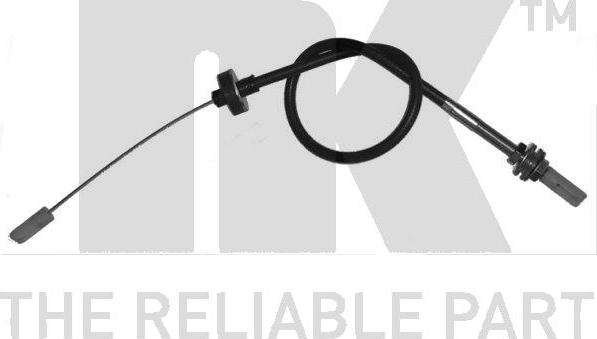 NK 924713 - Трос, управління зчепленням autocars.com.ua