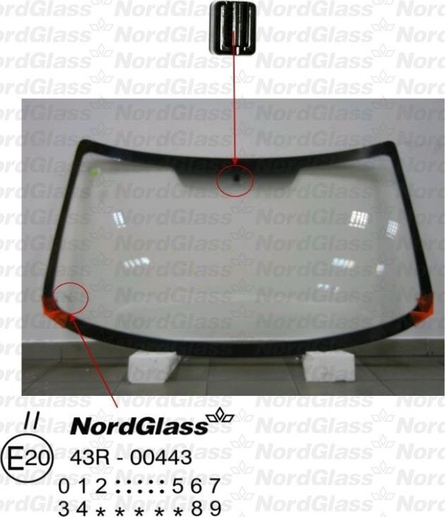 NordGlass 4044677 - Ветровое стекло avtokuzovplus.com.ua