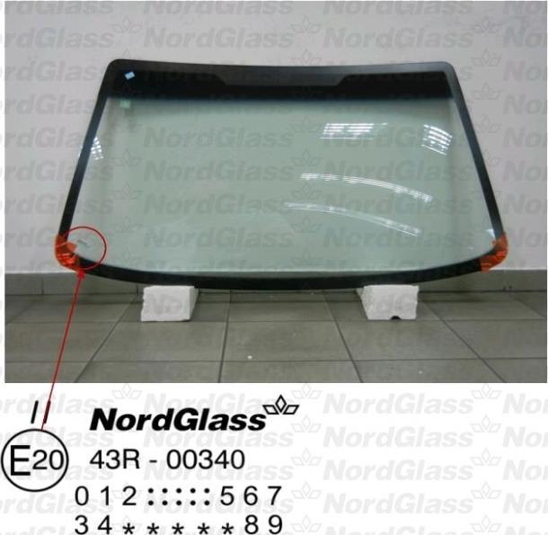 NordGlass 4044387 - Вітрове скло autocars.com.ua