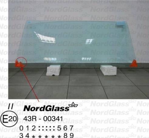 NordGlass 4042467 - Вітрове скло autocars.com.ua