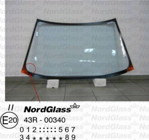 NordGlass 4043626 - Ветровое стекло avtokuzovplus.com.ua