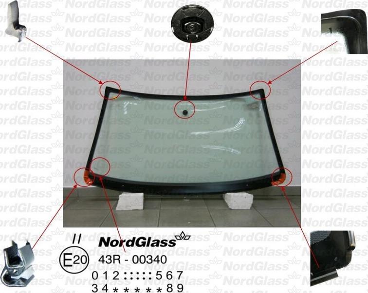 NordGlass 4042495 - Ветровое стекло avtokuzovplus.com.ua