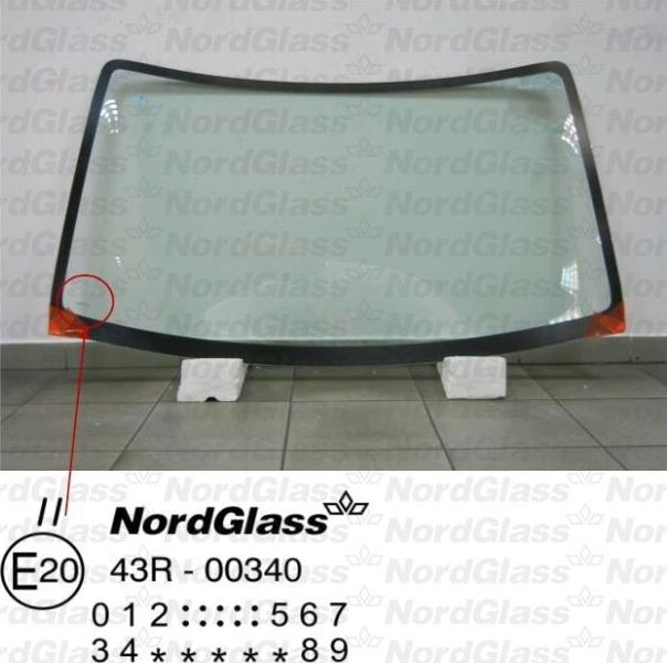 NordGlass 4042505 - Вітрове скло autocars.com.ua