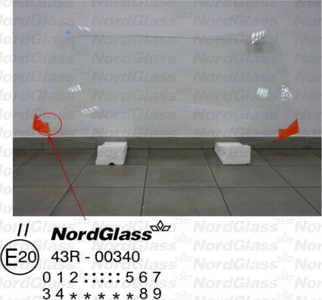 NordGlass 4042506 - Ветровое стекло avtokuzovplus.com.ua