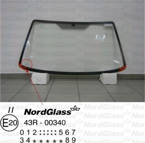 NordGlass 4043556 - Вітрове скло autocars.com.ua