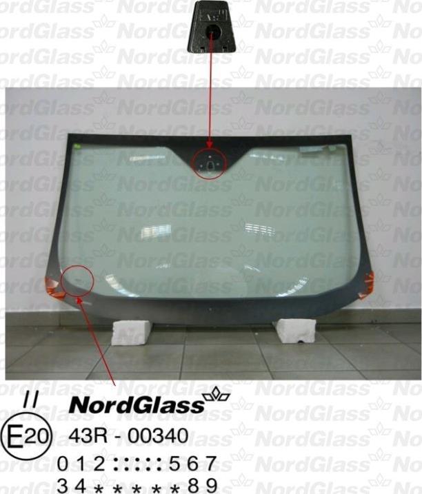 NordGlass 4042591 - Ветровое стекло avtokuzovplus.com.ua