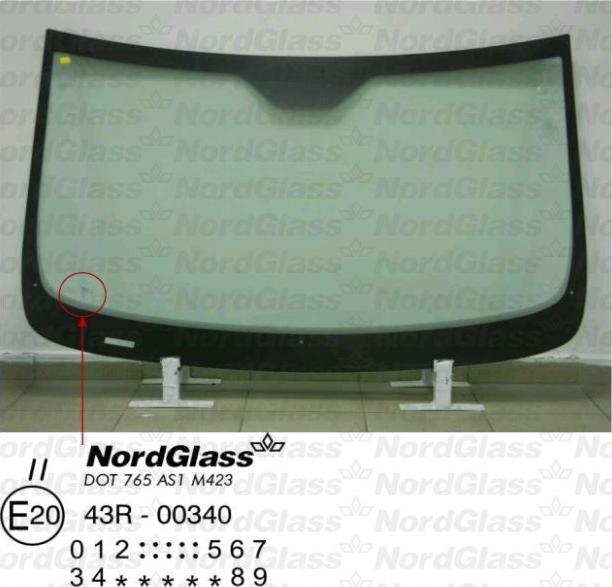NordGlass 4042657 - Ветровое стекло avtokuzovplus.com.ua
