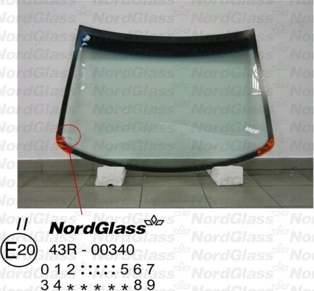 NordGlass 4043148 - Ветровое стекло avtokuzovplus.com.ua