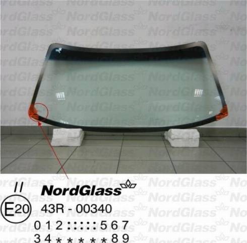 NordGlass 4043150 - Ветровое стекло avtokuzovplus.com.ua