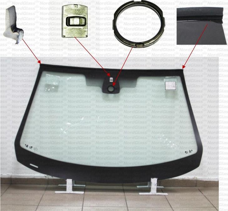 NordGlass 4043163 - Вітрове скло autocars.com.ua