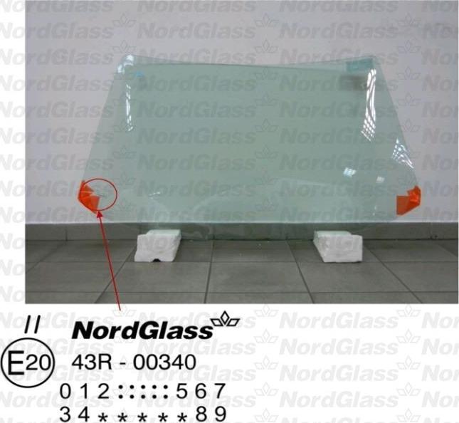 NordGlass 4043189 - Вітрове скло autocars.com.ua
