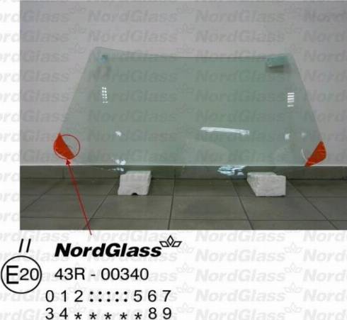 NordGlass 4043199 - Вітрове скло autocars.com.ua