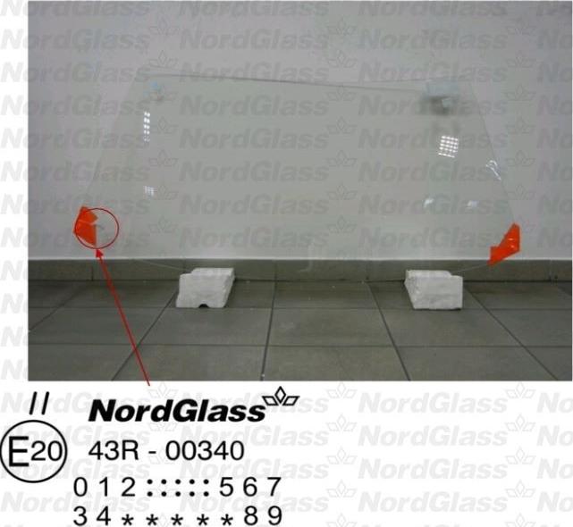 NordGlass 4043202 - Вітрове скло autocars.com.ua