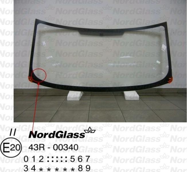 NordGlass 4043215 - Ветровое стекло avtokuzovplus.com.ua