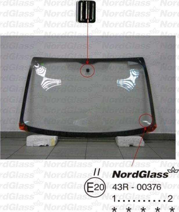 NordGlass 4043259 - Вітрове скло autocars.com.ua