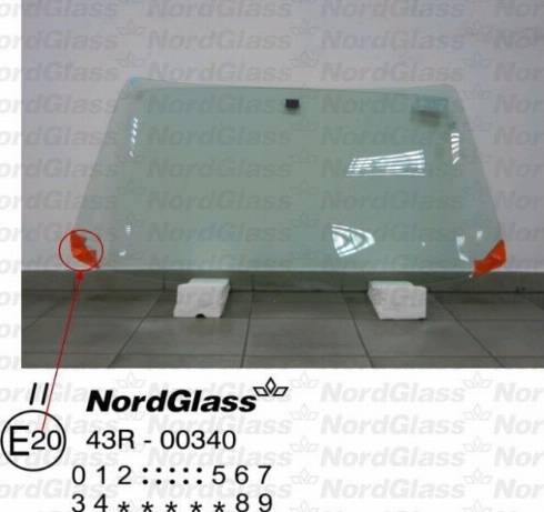 NordGlass 4043267 - Вітрове скло autocars.com.ua